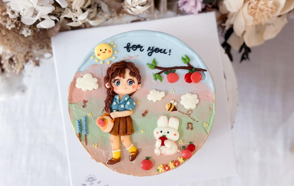 台北烘焙體驗推薦｜奶油霜彩繪蛋糕課